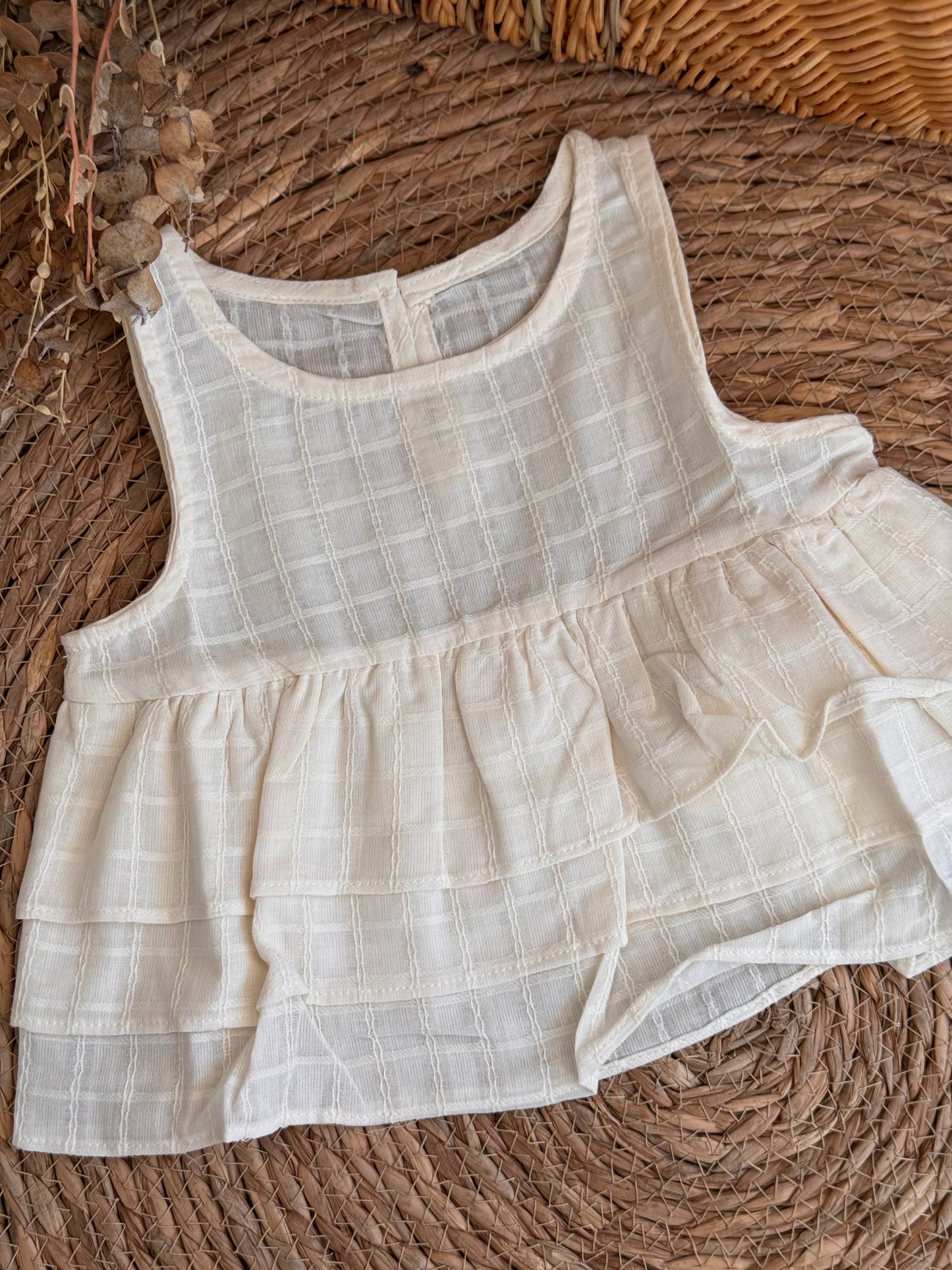 Creamy Lace Set