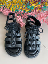 Load image into Gallery viewer, Peony Sandal - Black(26-28)
