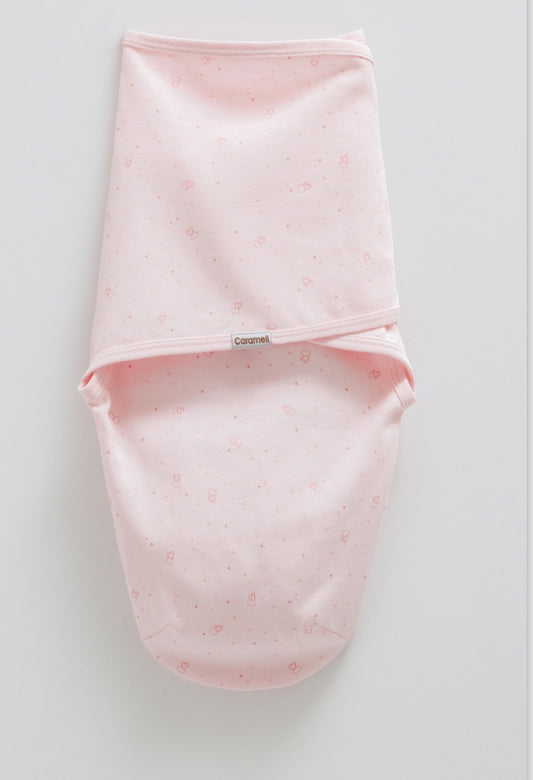 Cotton Swaddle - Pink