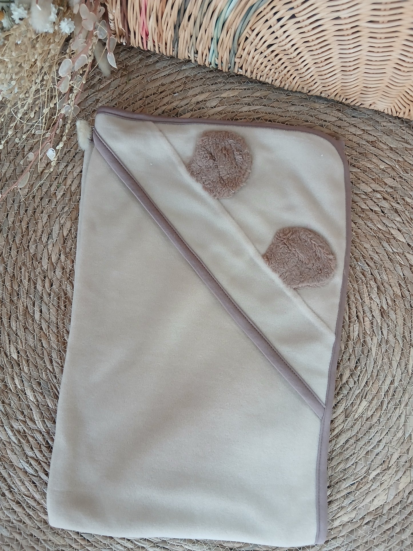 Baby Blanket-Brown