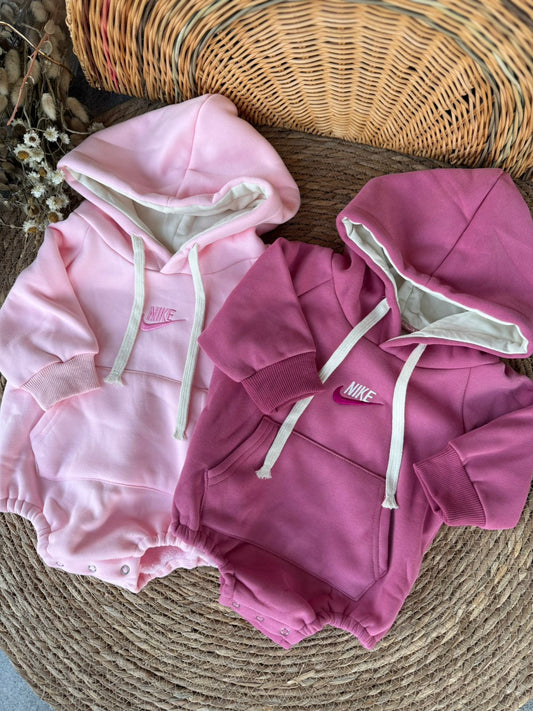 Sporty Romper Fleece Inside