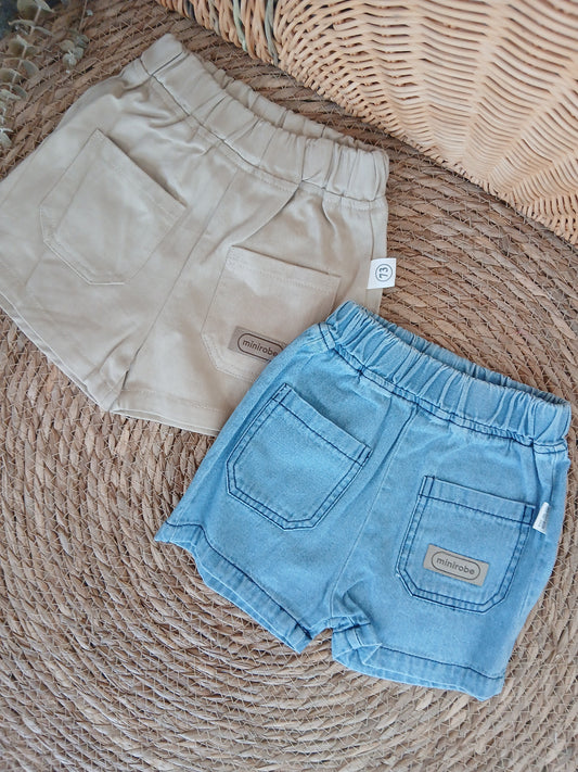 Safari denim short