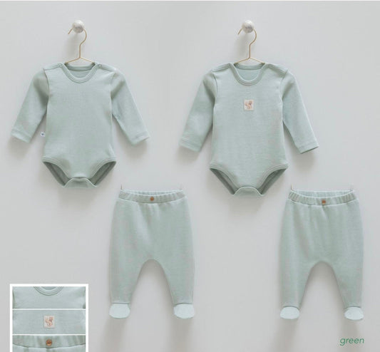 2 Basic Cotton Set-Green