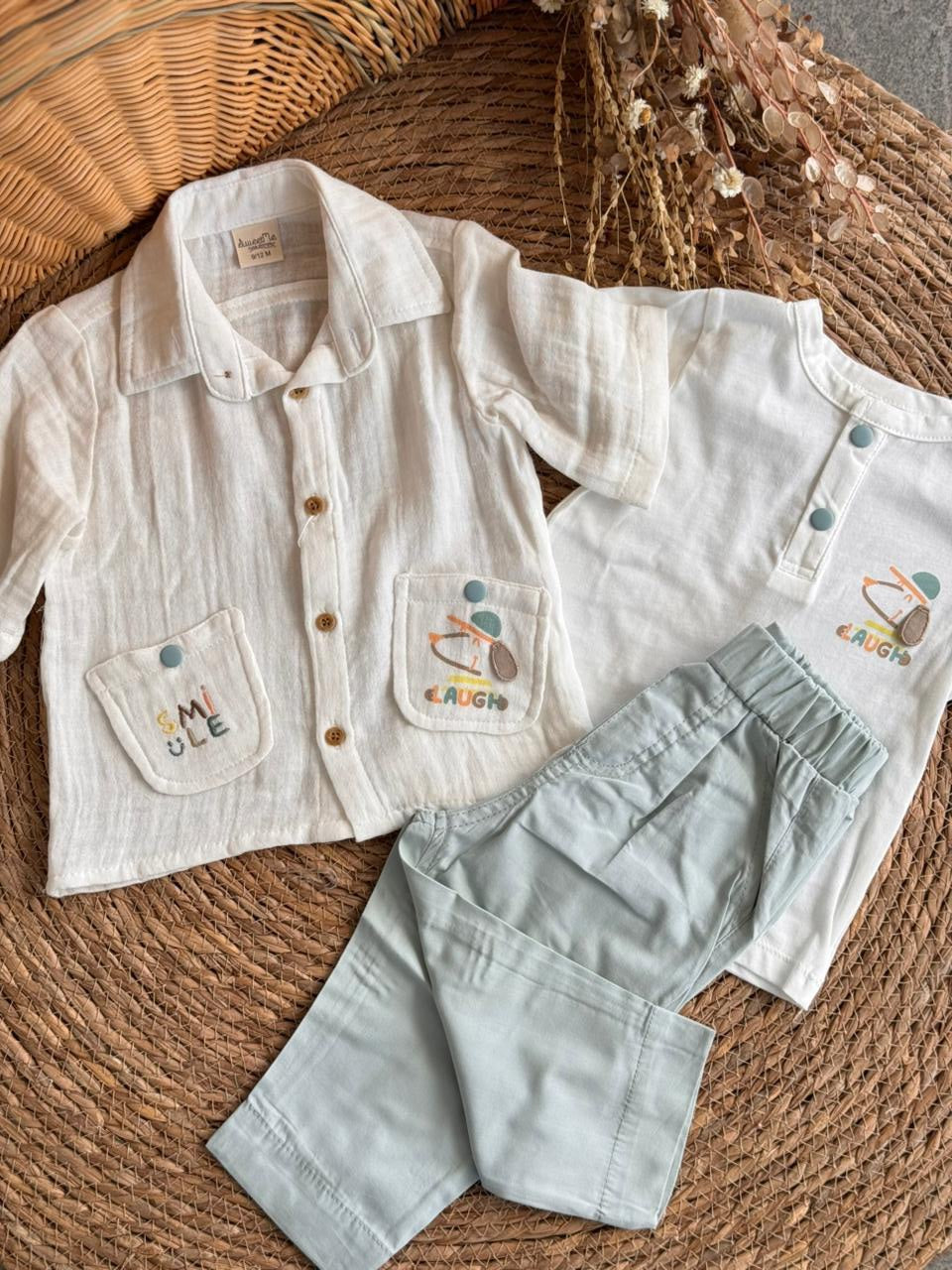 Smile & Laugh Play Set-Blue