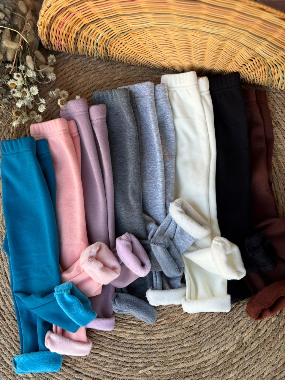 Colorful Fleeced Legging