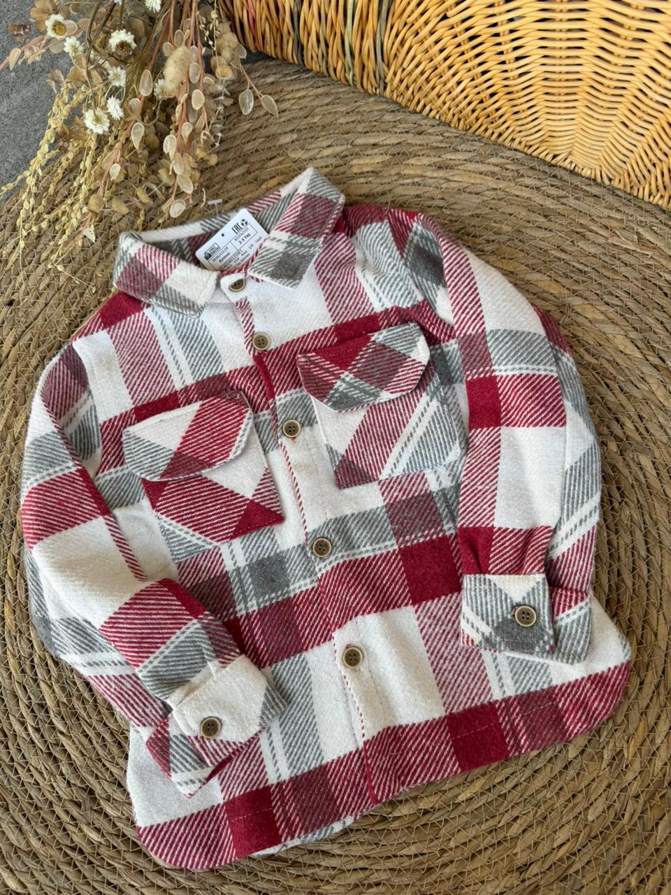 Cozy Winter Plaid Shirt