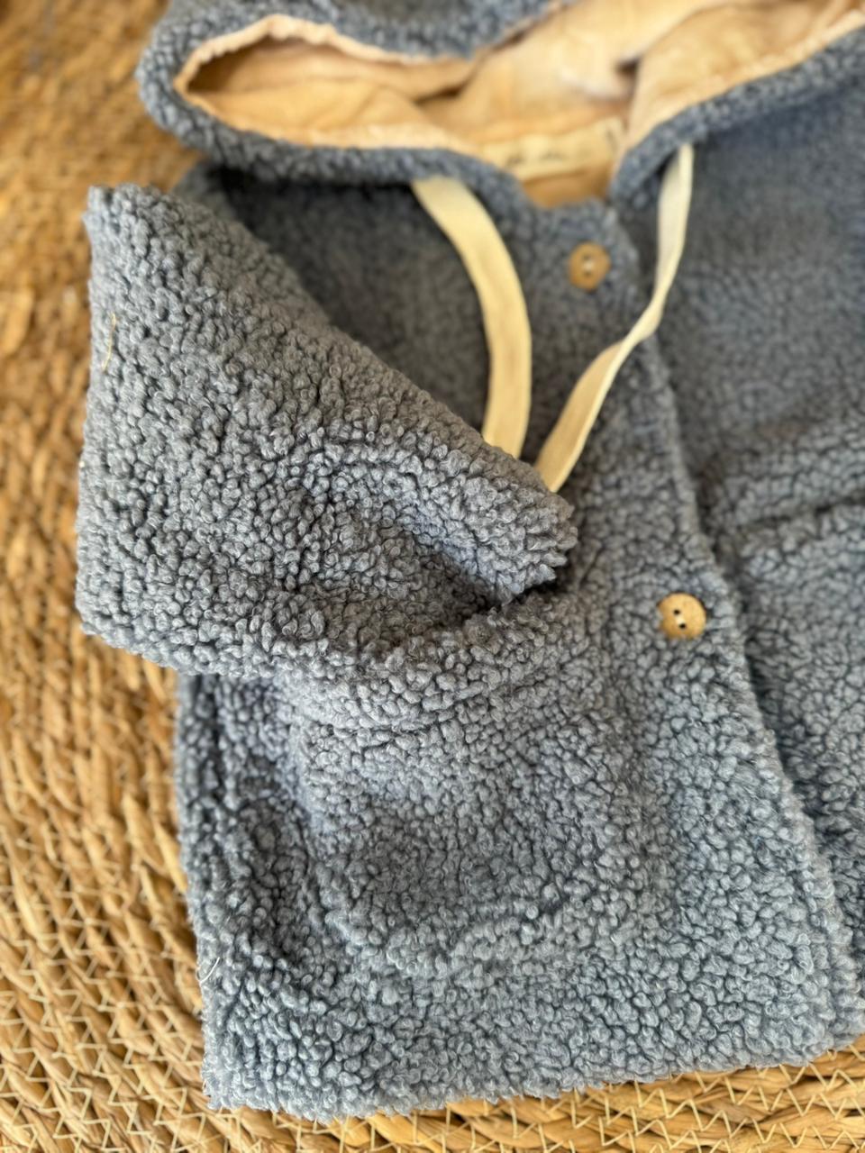 The Cozy Explorer Jacket- Blue
