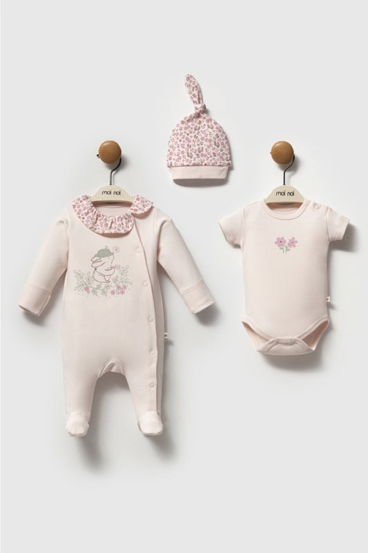 Tea - Hat Overall Body Set of 3pcs