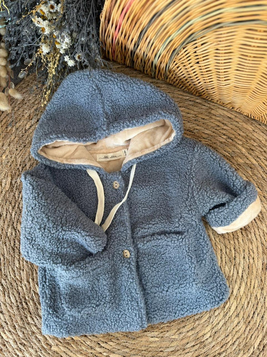 The Cozy Explorer Jacket- Blue