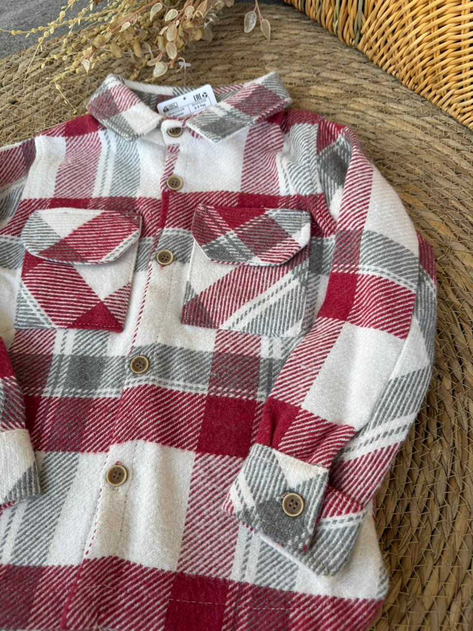 Cozy Winter Plaid Shirt
