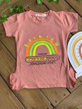Load image into Gallery viewer, Rainbow Tee - Blush Pink
