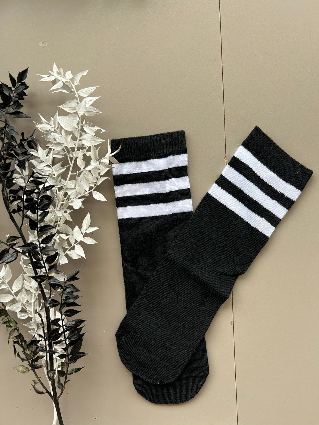 Casual Long Socks - Black