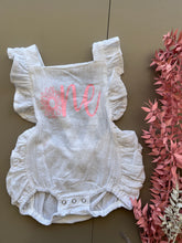 Load image into Gallery viewer, Happiest One Romper - White
